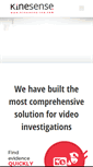 Mobile Screenshot of kinesense-vca.com