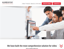 Tablet Screenshot of kinesense-vca.com
